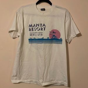 Vintage Belize Manta Ray Tee​​​​